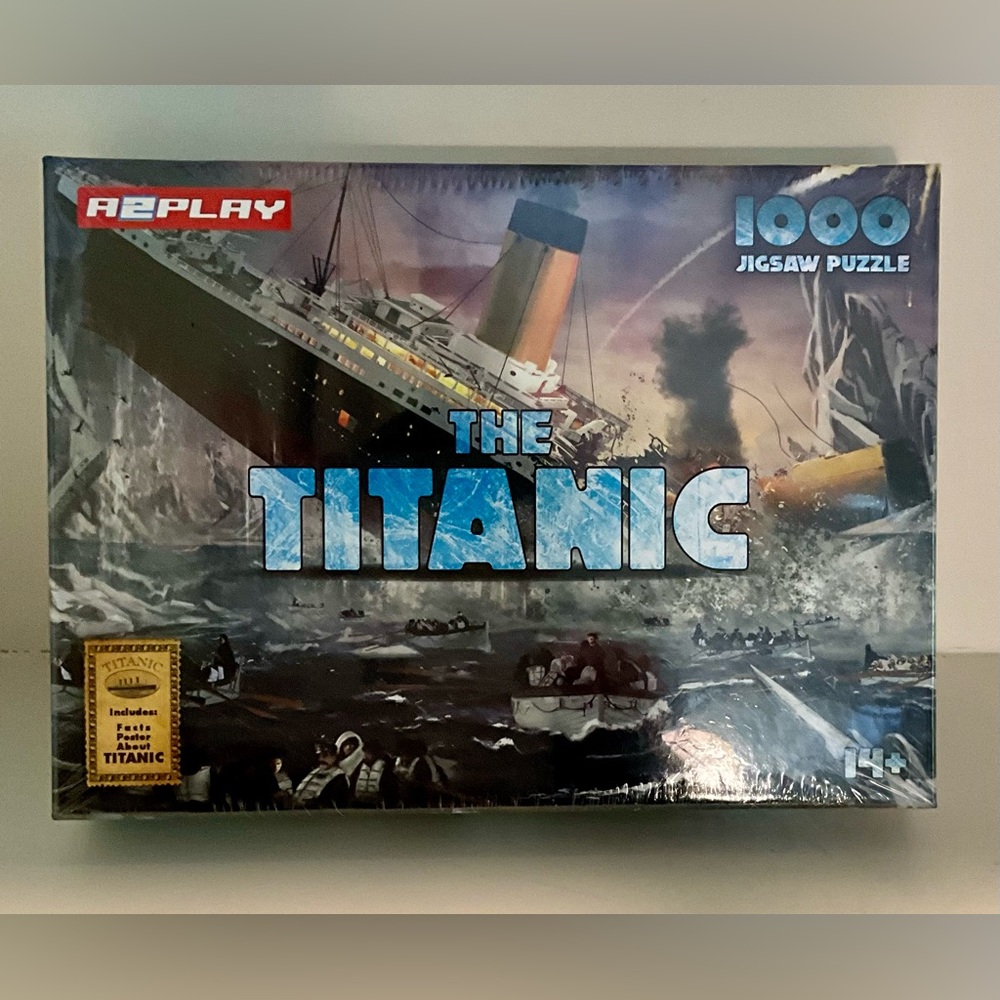 The TITANIC 1000 piece Jigsaw Puzzle & Poster